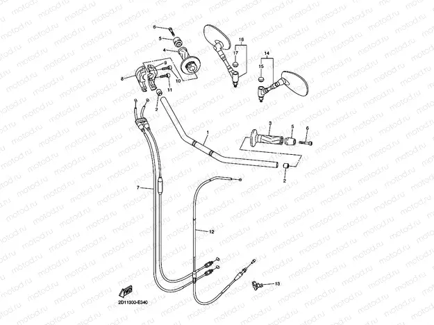 STEERING HANDLE & CABLE