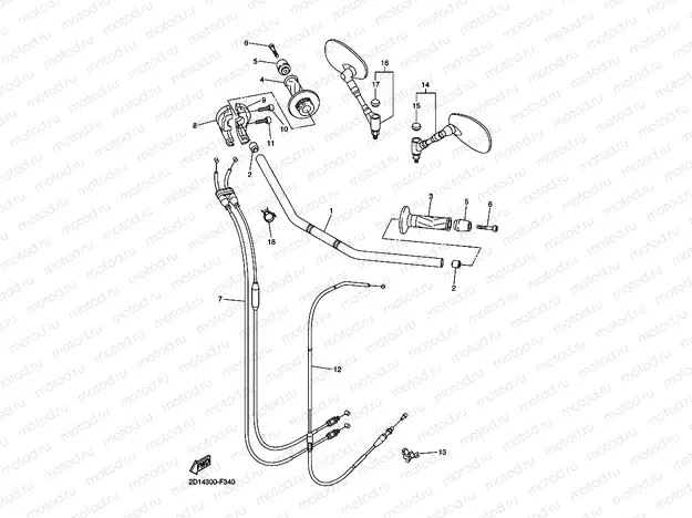 STEERING HANDLE & CABLE