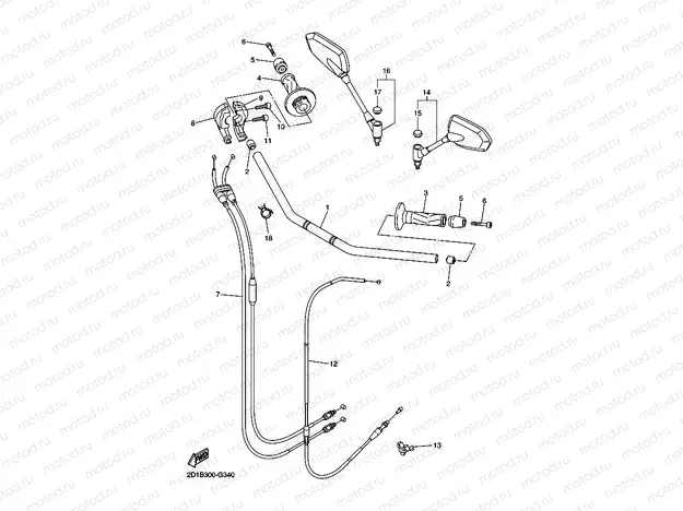 STEERING HANDLE & CABLE