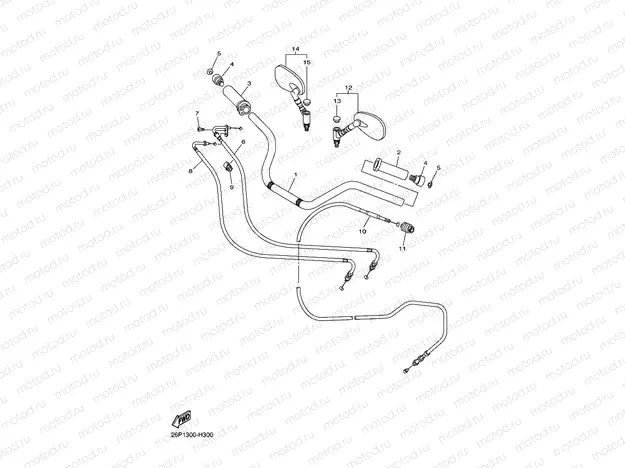 STEERING HANDLE & CABLE