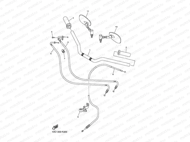 STEERING HANDLE & CABLE