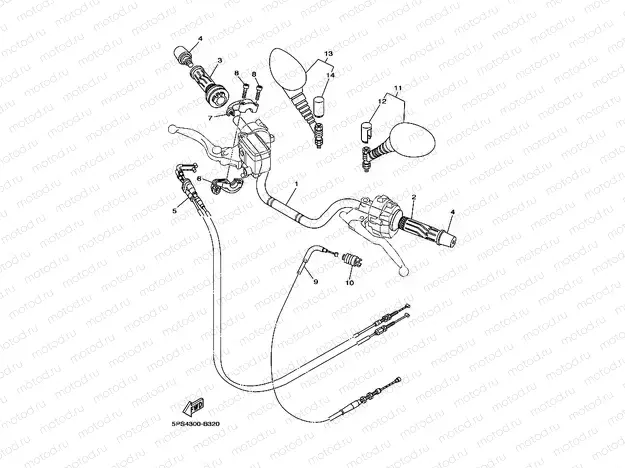 STEERING HANDLE & CABLE