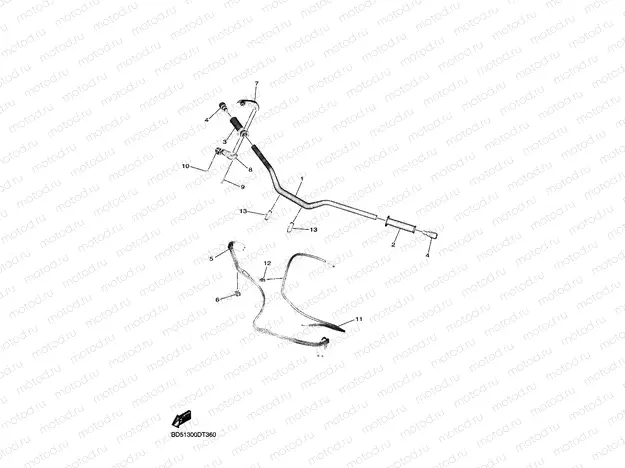 STEERING HANDLE & CABLE