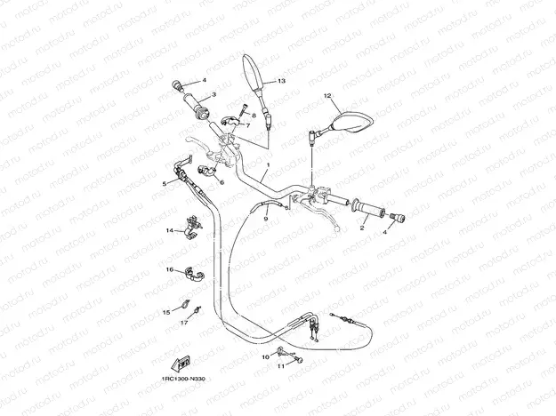 STEERING HANDLE & CABLE