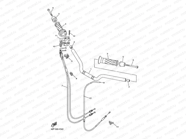 STEERING HANDLE & CABLE
