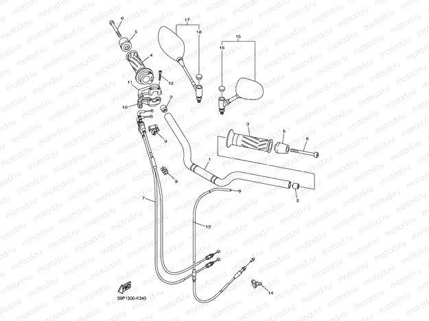 STEERING HANDLE & CABLE