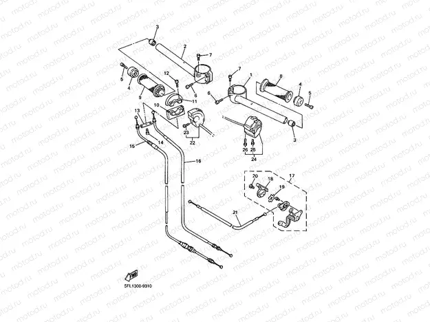 STEERING HANDLE & CABLE