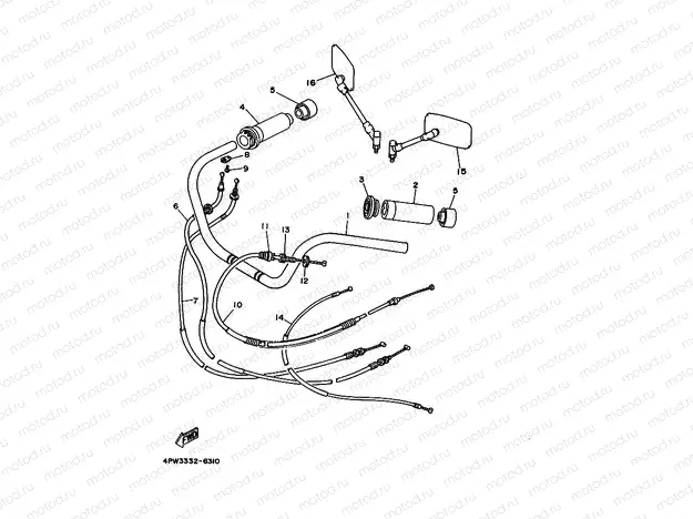 STEERING HANDLE & CABLE