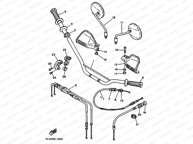 STEERING HANDLE & CABLE