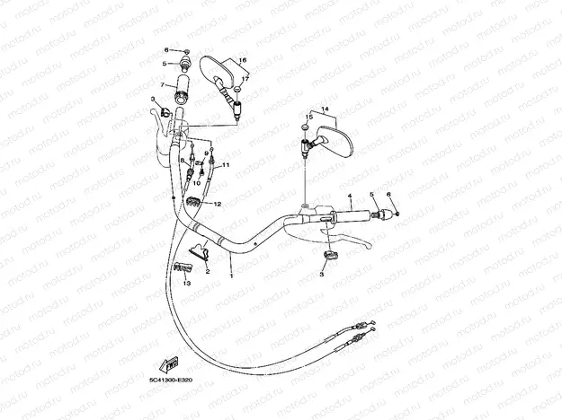 STEERING HANDLE & CABLE