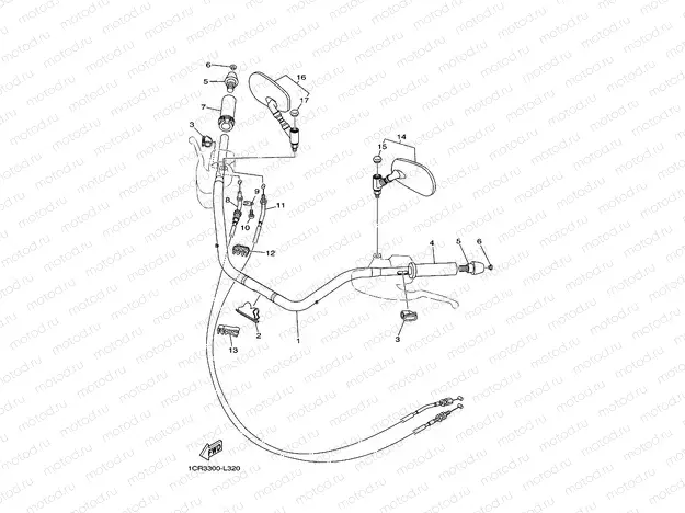 STEERING HANDLE & CABLE