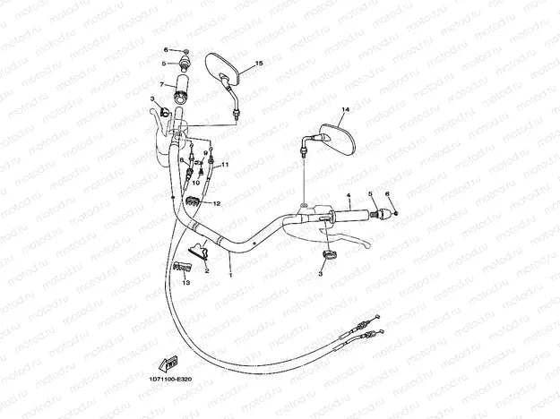 STEERING HANDLE & CABLE