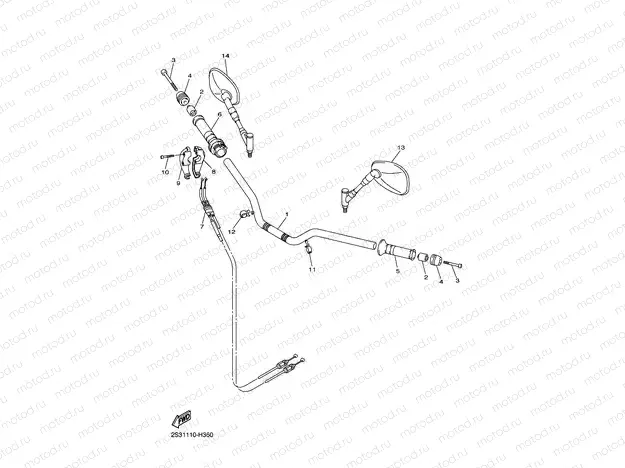 STEERING HANDLE & CABLE