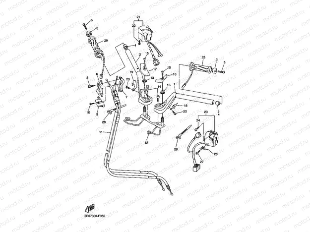 STEERING HANDLE & CABLE