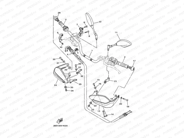 STEERING HANDLE & CABLE