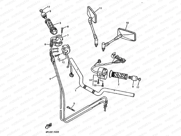 STEERING HANDLE & CABLE