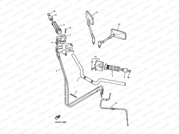 STEERING HANDLE & CABLE