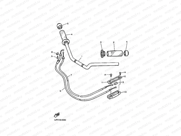 STEERING HANDLE & CABLE