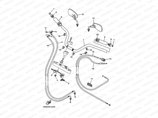 STEERING HANDLE & CABLE
