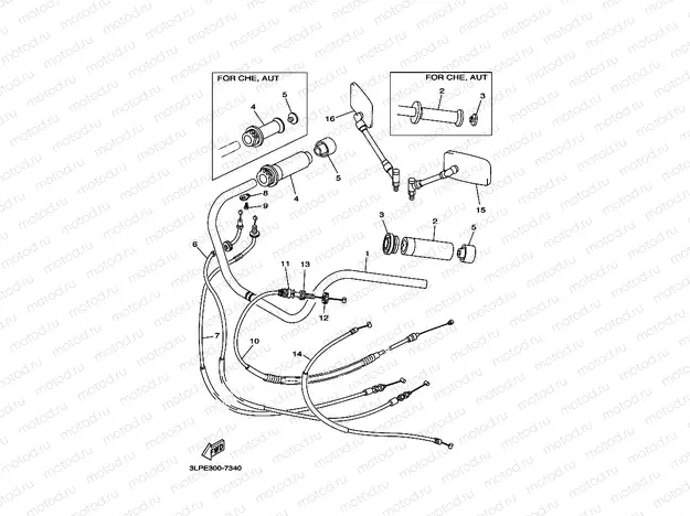STEERING HANDLE & CABLE