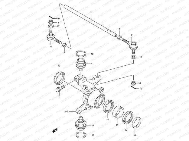 STEERING KNUCKLE