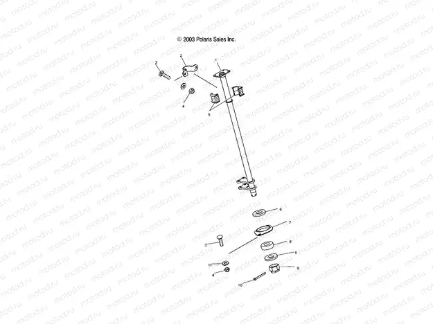 STEERING POST - A04JD50AA/AB/CA (4977487748B13) | STEERING POST - A04JD50AA/AB/CA (4977487748B13)