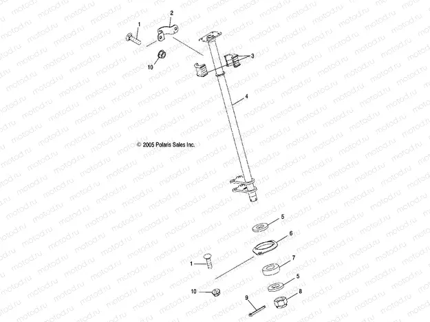STEERING POST - A06MH50AA/AB/AD/AF (4999200139920013C03) | STEERING POST - A06MH50AA/AB/AD/AF (4999200139920013C03)