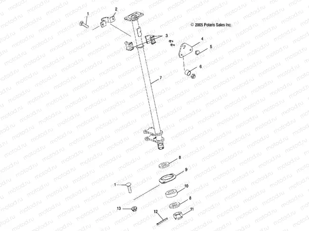 STEERING POST - A06MH50FB (4999206649920664C04) | STEERING POST - A06MH50FB (4999206649920664C04)
