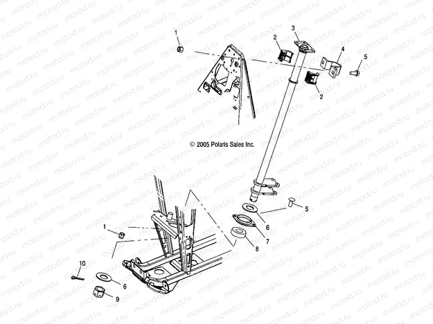 STEERING POST - A07BG50AA/FA (4999201549920154B07) | STEERING POST - A07BG50AA/FA (4999201549920154B07)