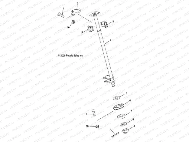 STEERING POST - A07MH68AX/AY/AZ (4999200229920022C03) | STEERING POST - A07MH68AX/AY/AZ (4999200229920022C03)