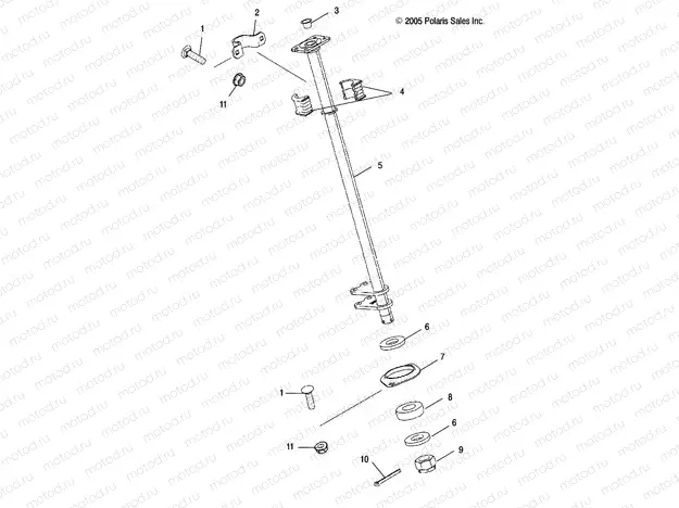 STEERING POST - A07TH76AU/TN76AF/AL/AU (4999204069920406C09) | STEERING POST - A07TH76AU/TN76AF/AL/AU (4999204069920406C09)