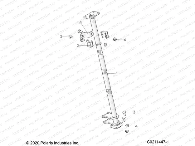 STEERING POST - A22SEA50A1/A5 (C0211447-1) | STEERING POST - A22SEA50A1/A5 (C0211447-1)