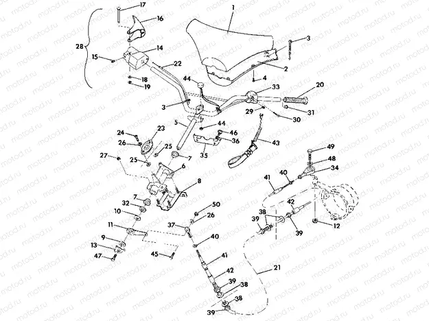 STEERING SL 650/B924058 (4922922292009A) | STEERING SL 650/B924058 (4922922292009A)
