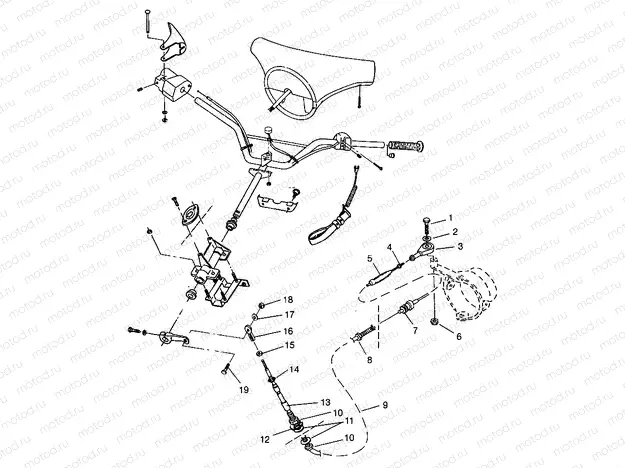 STEERING SL 700 B964066 and  Intl. SL 700 I964066 (4935633563A014) | STEERING SL 700 B964066 and  Intl. SL 700 I964066 (4935633563A014)