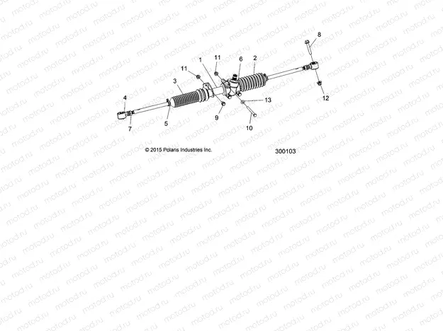 STEERING | STEERING, BOX ,GEAR, STEERING, LH - L16G2/4/6 ALL OPTIONS