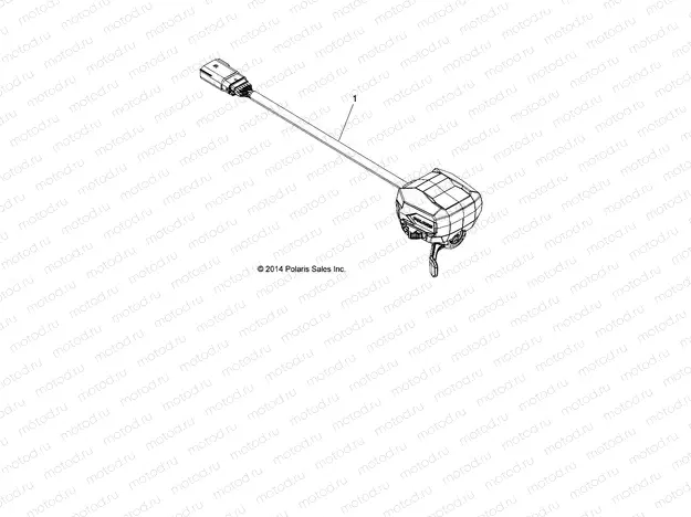 STEERING | STEERING, CONTROLS, THROTTLE ASM. - A19SEA57R1/SEE57R1/7 (49ATVCONTROLS15QUAD)