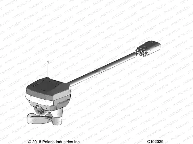 STEERING | STEERING, CONTROLS, THROTTLE ASM. - A20SXD95A9/E95AG (C102029)