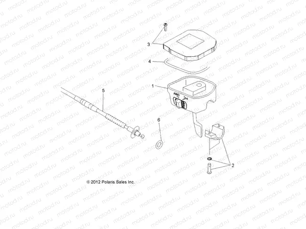 STEERING | STEERING, CONTROLS, THROTTLE ASM. and CABLE - A17SEH57A7