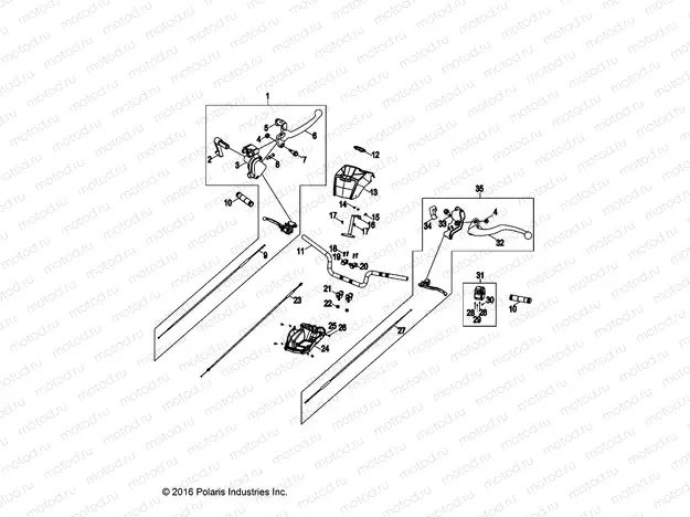 STEERING | STEERING, HANDLEBAR - A23YAF11B5/N5 (A00052)