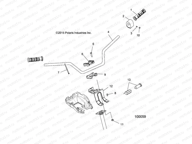 STEERING | STEERING, HANDLEBAR and CONTROLS - A17SEA57N1/EE57N1/NL