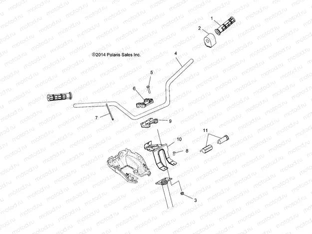 STEERING | STEERING, HANDLEBAR and CONTROLS - A17SWE57N1