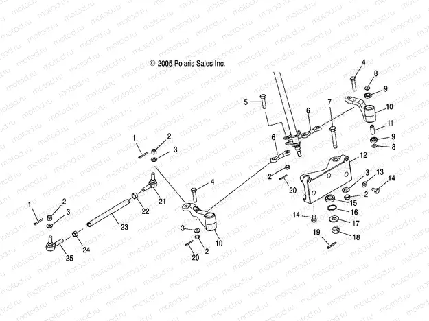 STEERING | STEERING, LOWER - A04GJ50AA/AB/AC/AD (4999201849920184B02)