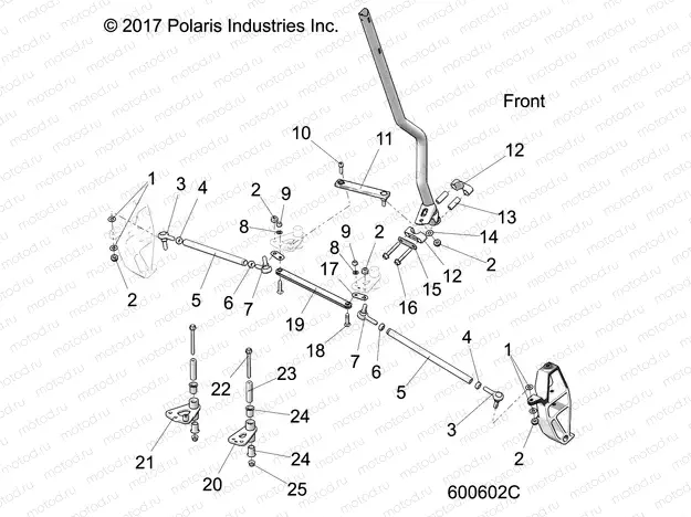 STEERING | STEERING, LOWER - S20FJB8/FJE8/FJP8 ALL OPTIONS (600602C)