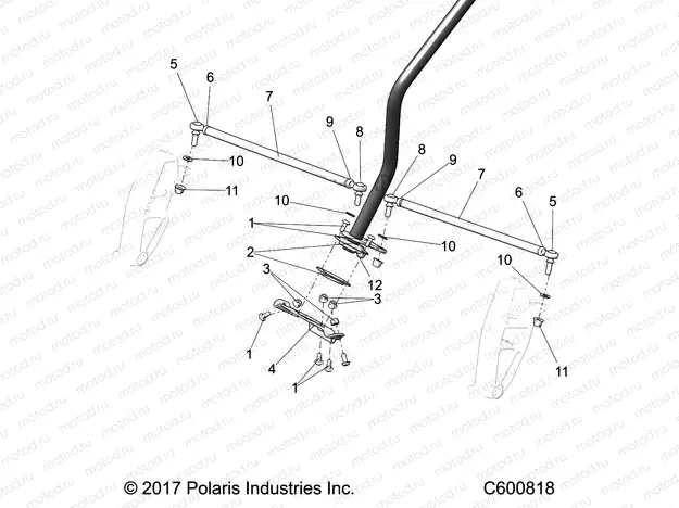 STEERING | STEERING, LOWER - S21CEF5BSL (C600818)