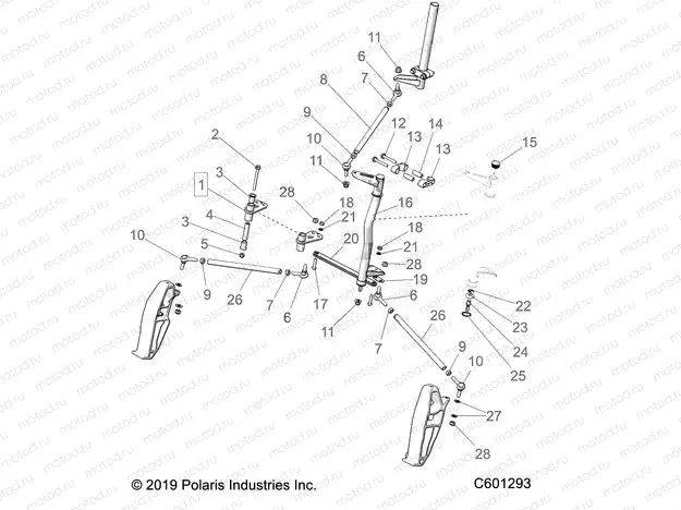STEERING | STEERING, LOWER - S21EFS8RS/8RE ALL OPTIONS (C601293)