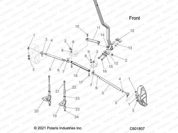 STEERING | STEERING, LOWER - S22FJE8PS/PE/FJP8PS/PE ALL OPTIONS (C601807)