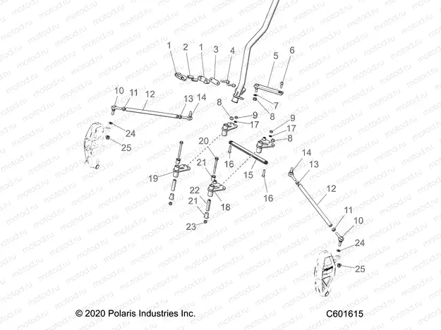 STEERING | STEERING, LOWER - S22TDL8RS/8RE ALL OPTIONS (C601615)
