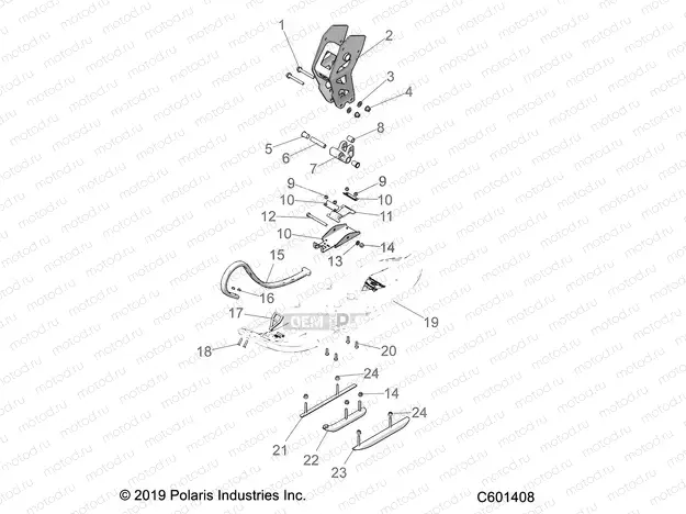 STEERING | STEERING, SKI ASM. - J20URRXXXA (C601408)