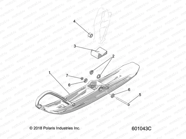 STEERING | STEERING, SKI ASM. - S20MDX6JSA/6JEA (601043)