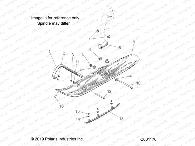 STEERING | STEERING, SKI ASM. - S21EGT8R ALL OPTIONS (C601170)
